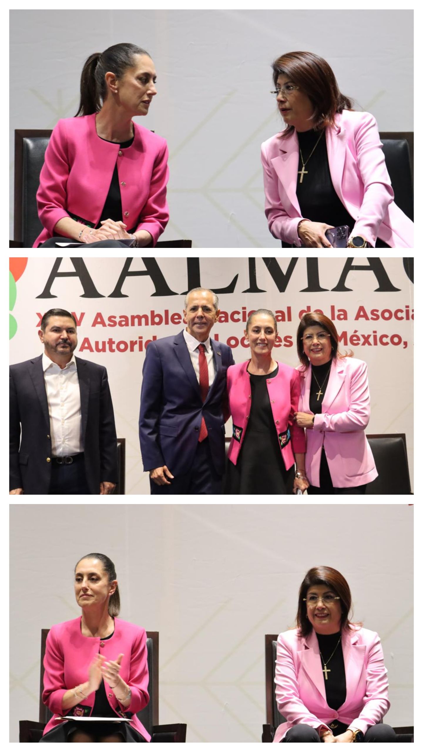 Claudia Sheinbaum reconoce el trabajo de la alcaldesa Mariela Gutiérrez al frente del AALMAC
