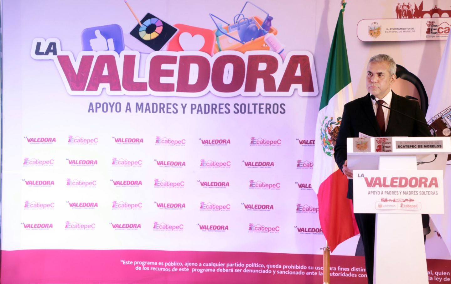 Ecatepec destina 200 mdp para apoyar a padres y madres solteros con tarjeta La Valedora
