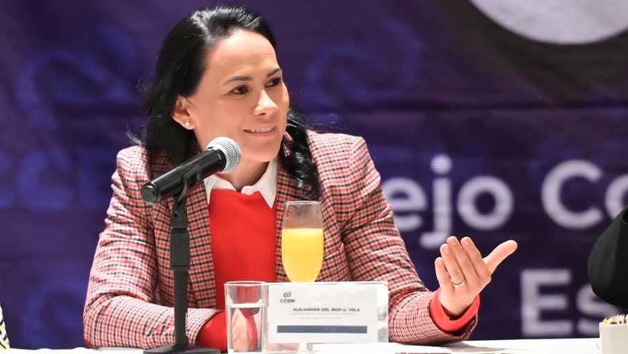 Asegura Alejandra Del Moral que su campaña será de propuestas y no de descalificaciones