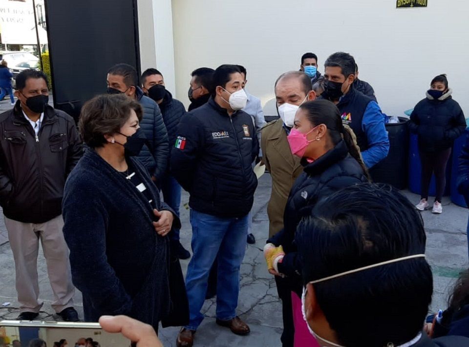 Delfina Gómez se solidariza con las y los maestros del Edoméx