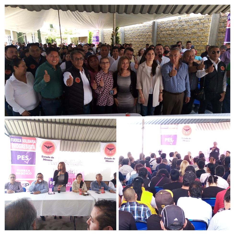 Integrantes de Fuerza Solidaria Progresista realizan su cuarta sesión de trabajo en el municipio de Ecatepec