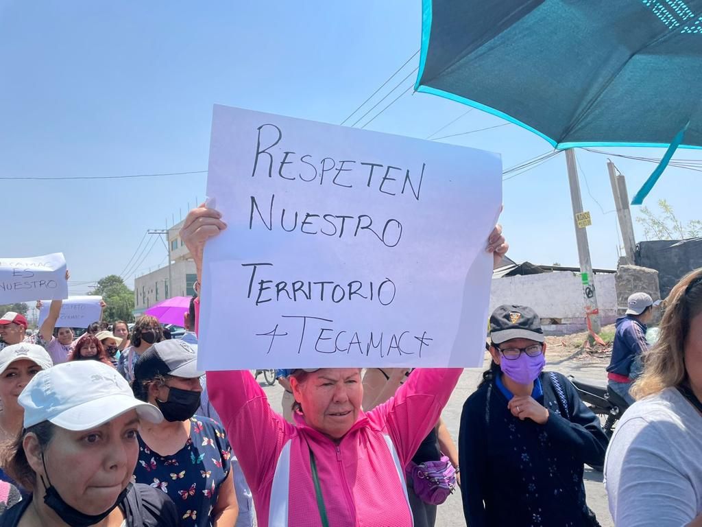 Gobierno de Tonanitla invade territorio de Tecámac; vecinos de Ojo de Agua se oponen
