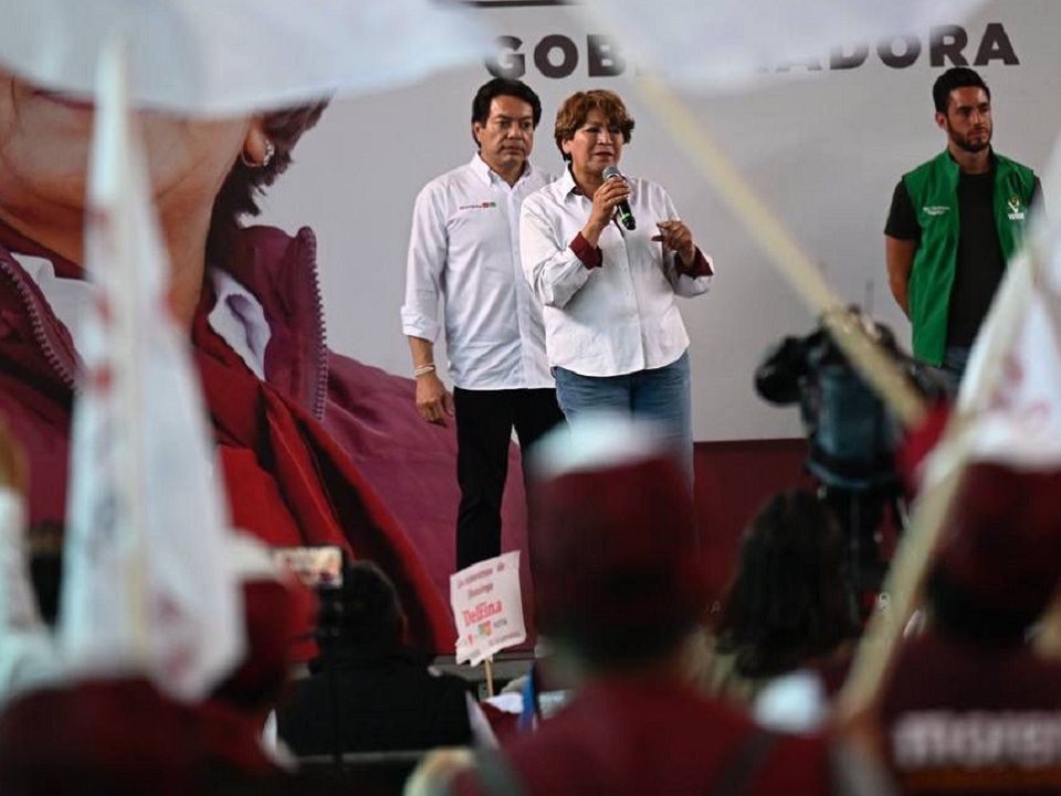 "No más feminicidios en Edomex": Delfina Gómez