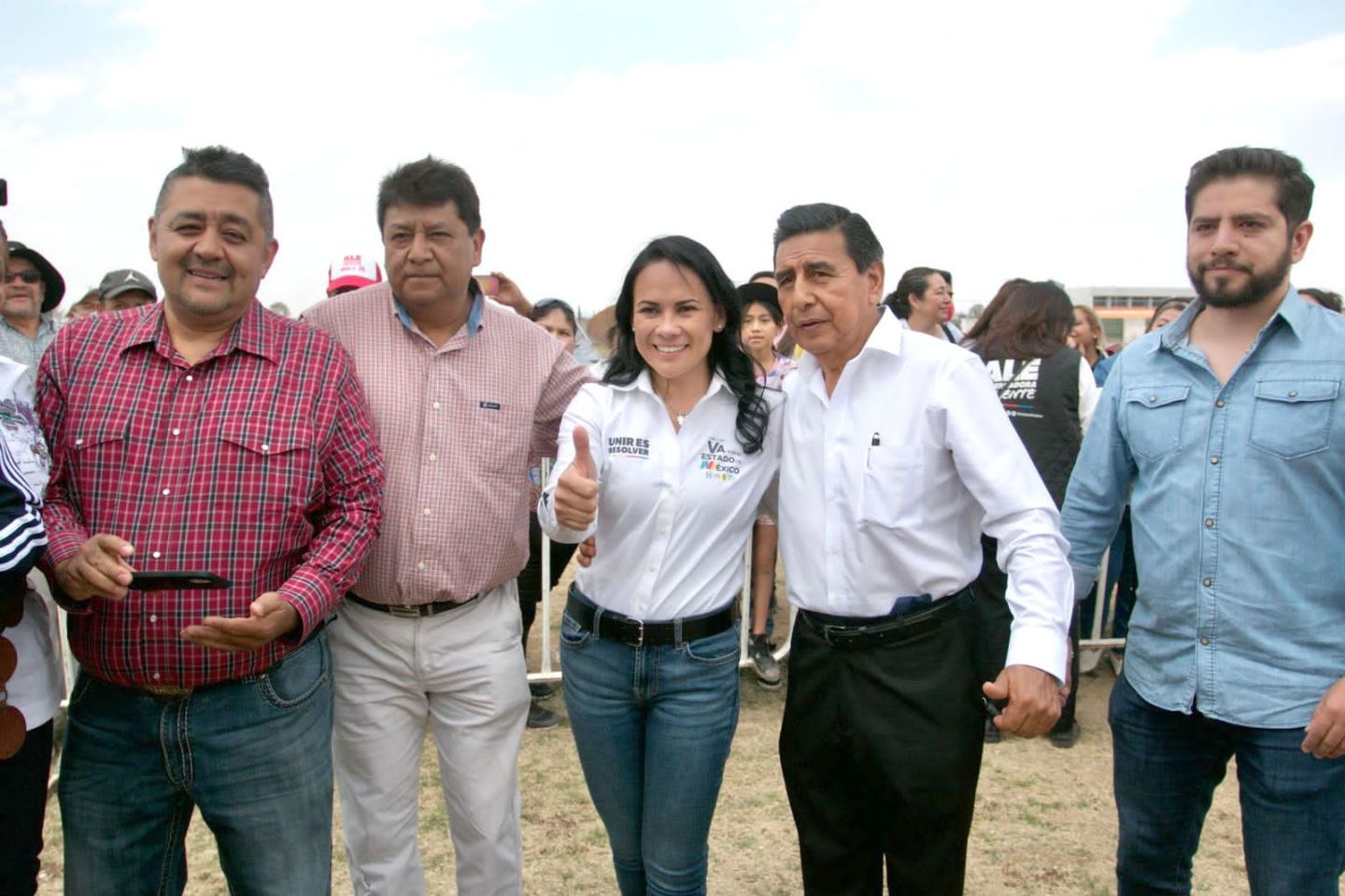 Liderazgos de Morena, Verde y Encuentro Social cierran filas en favor de Alejandra del Moral 