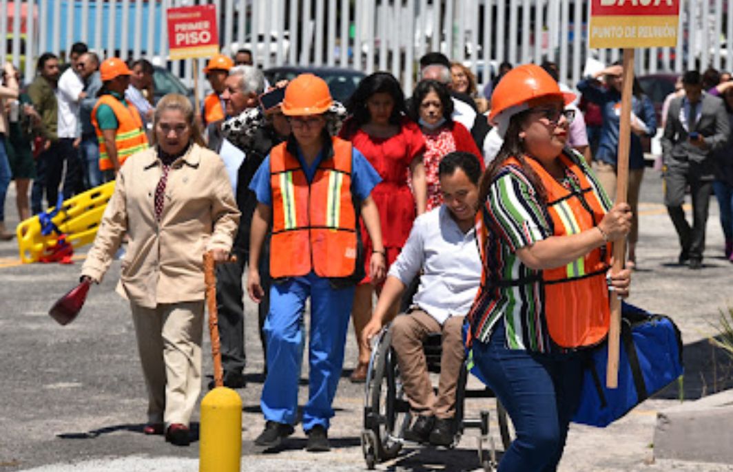 Participa Congreso de Hidalgo en el Primer Simulacro Nacional 