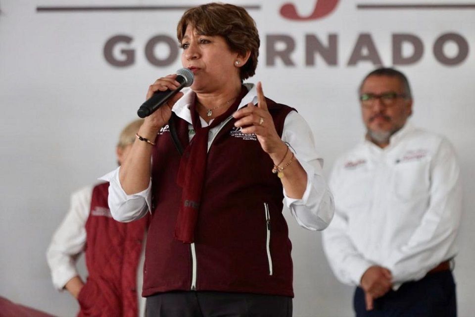 En nuestro gobierno 50% de los cargos públicos ocuparemos las mujeres: Delfina Gómez