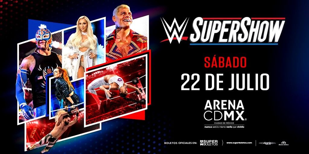 WWE SuperShow regresa a México en julio