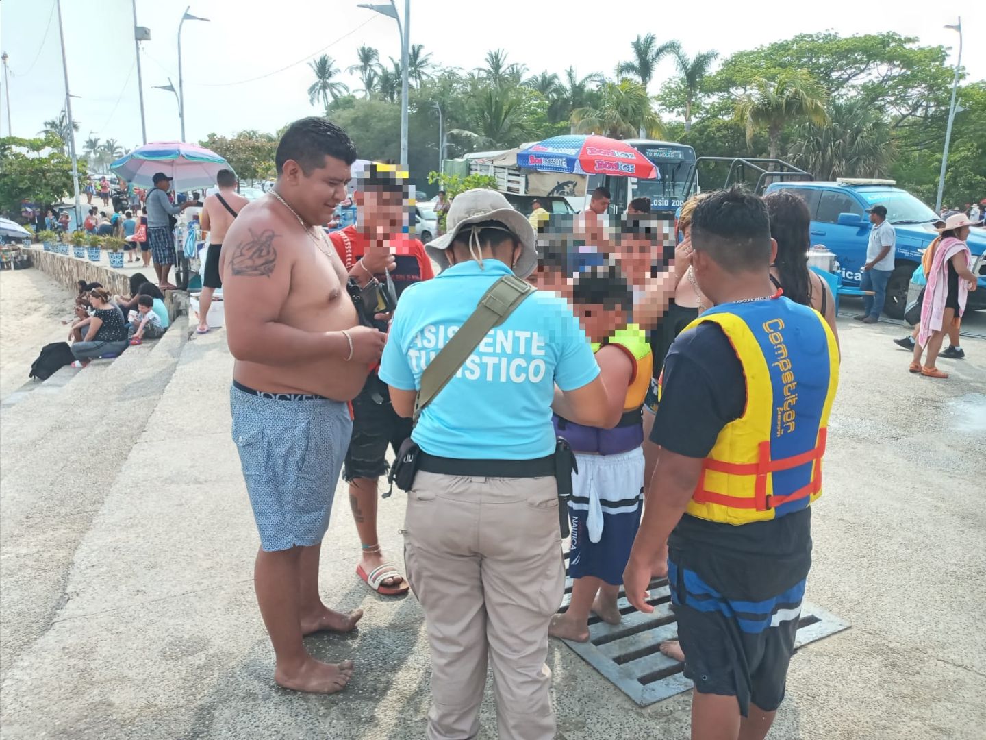 Brindó Policía Turística más de 30 atenciones en fin de semana
