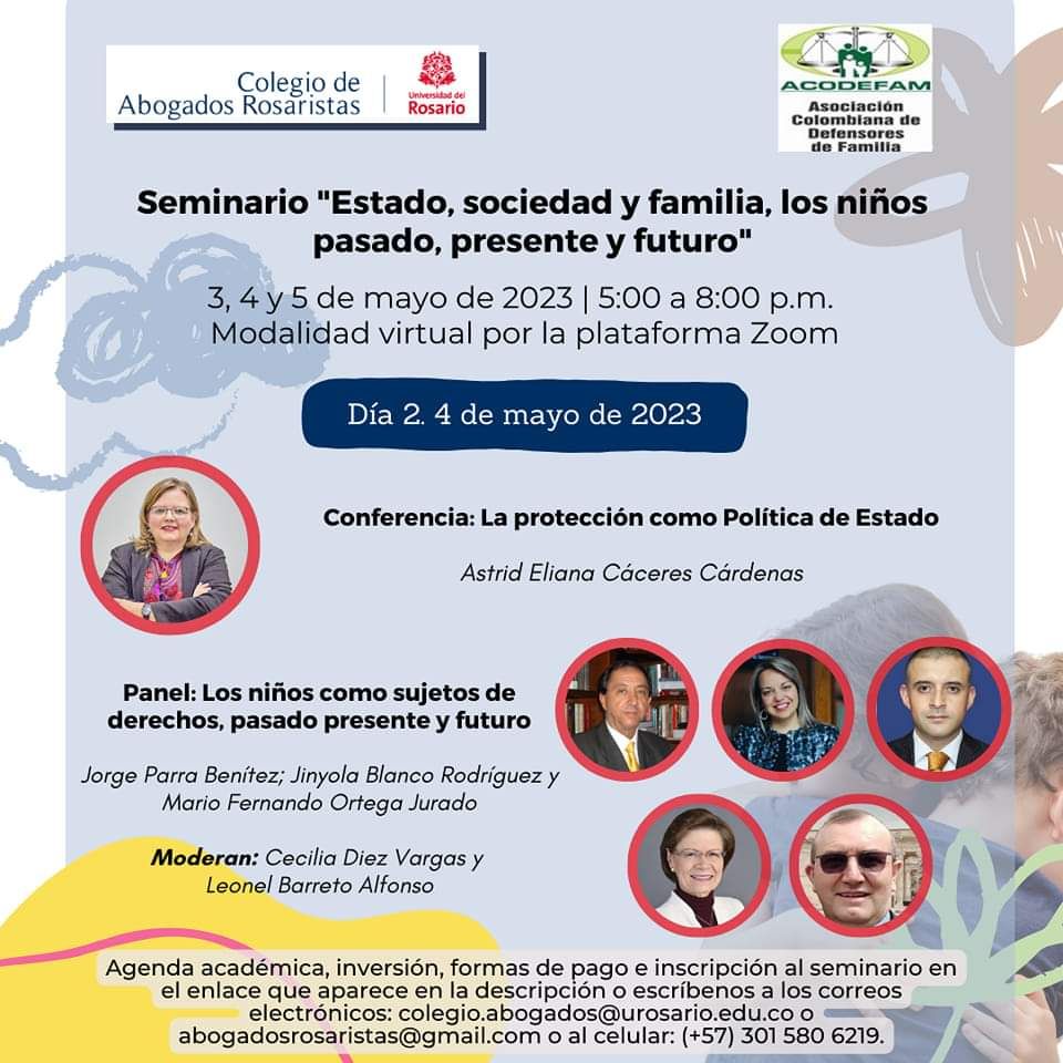 Seminario "Estado, sociedad y familia, los niños pasado, presente y futuro