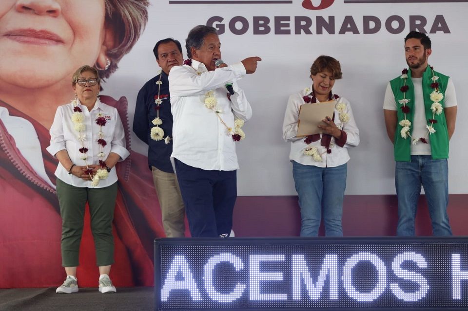 Delfina Gómez será la gobernadora con mayor respaldo popular: Higinio Martínez