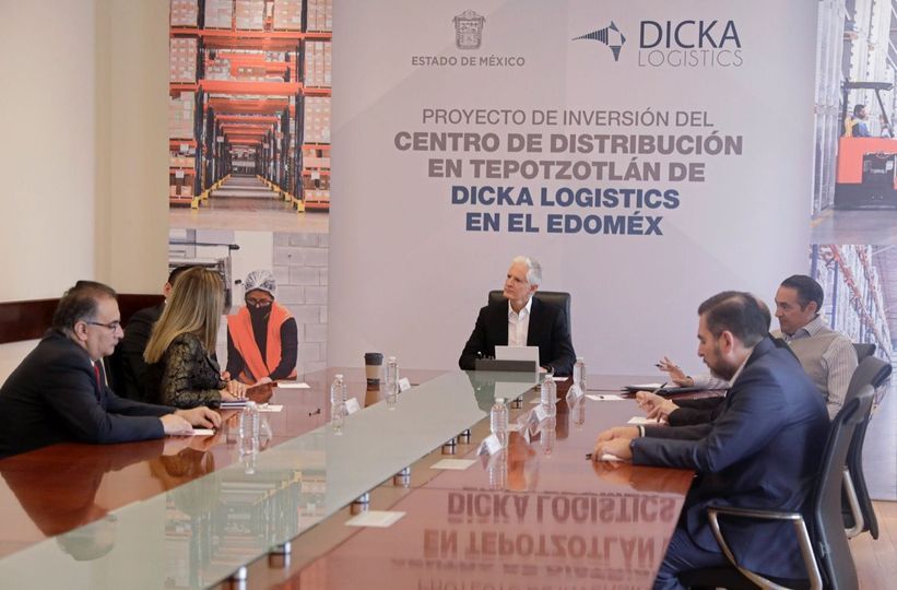 Presenta Dicka Logistics Proyecto de Expansión del Centro de Distribución en Tepozpark III por 100 Mdp