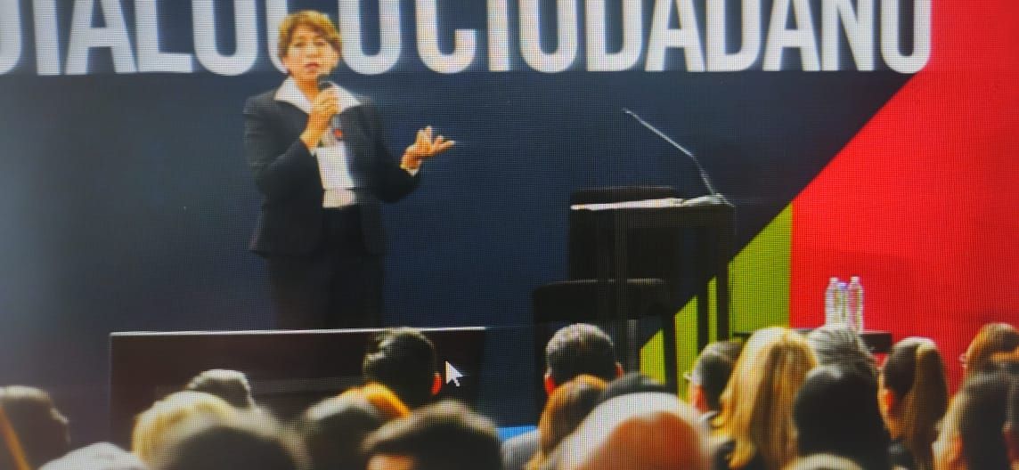 #Recibió Delfina Gómez propuestas de la sociedad civil mexiquense