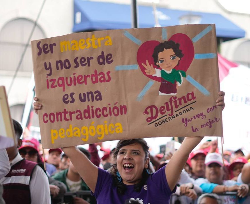 Impulsará Delfina Gómez la basificación de maestras y maestros en el Estado de México