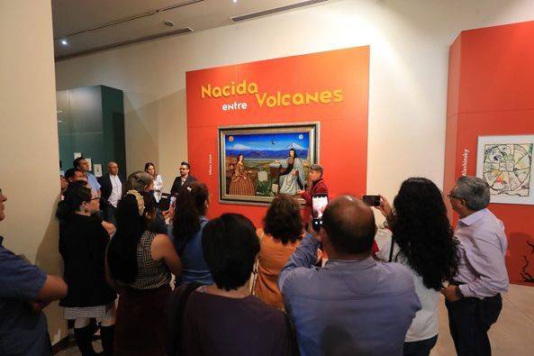 Exhiben ’Nacida Entre Volcanes’ en el Museo del Centro Cultural Mexiquense Bicentenario