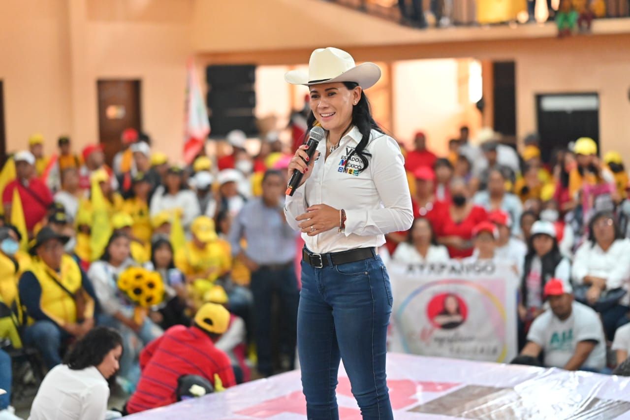 Ganaremos el Edoméx, aunque vengan de otros estados a intervenir la elección: Alejandra Del Moral
