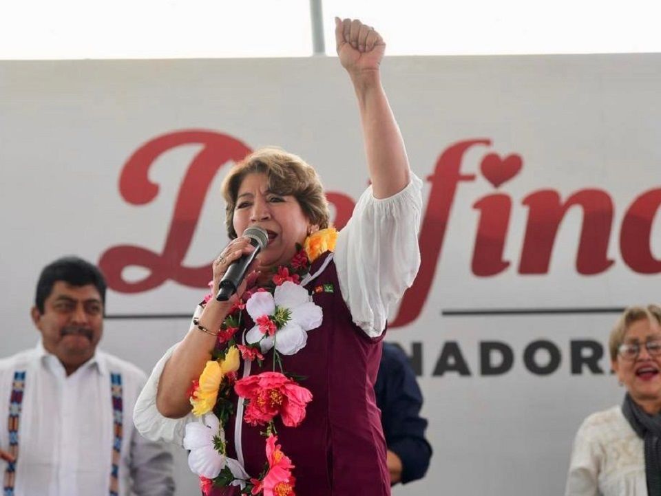 Acción prioritaria no más corrupción: Delfina Gómez