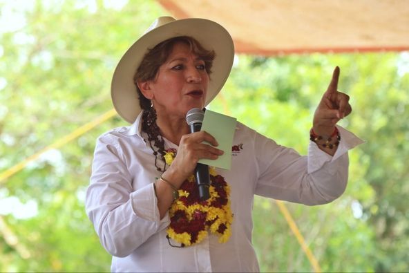 Ecatepenses se Suman a Delfina Gómez en la Defensa del Agua en el Edoméx..!