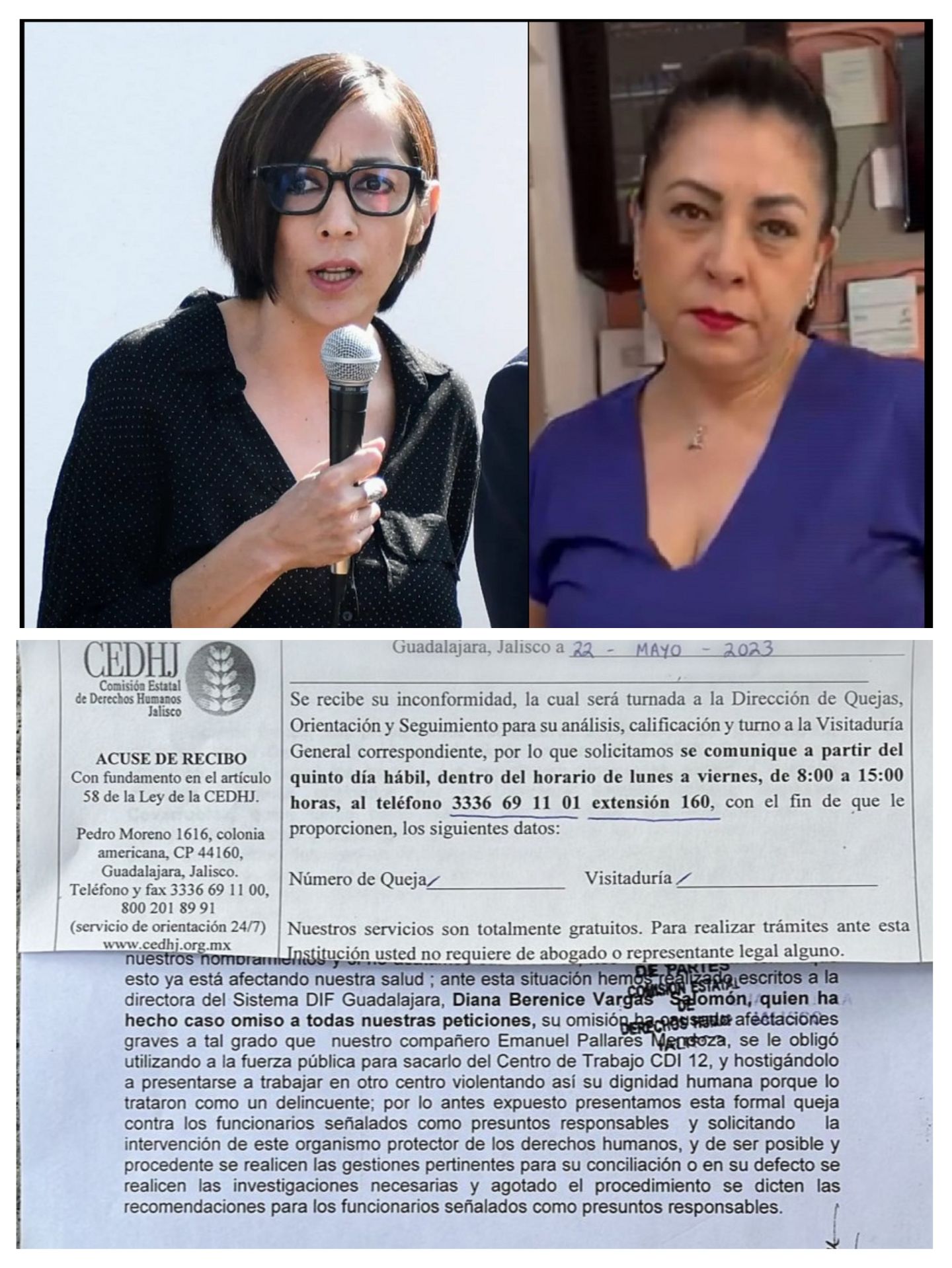 Más de una docena de quejas ante la CEDHJ obran en contra de la titular del DIF Guadalajara 