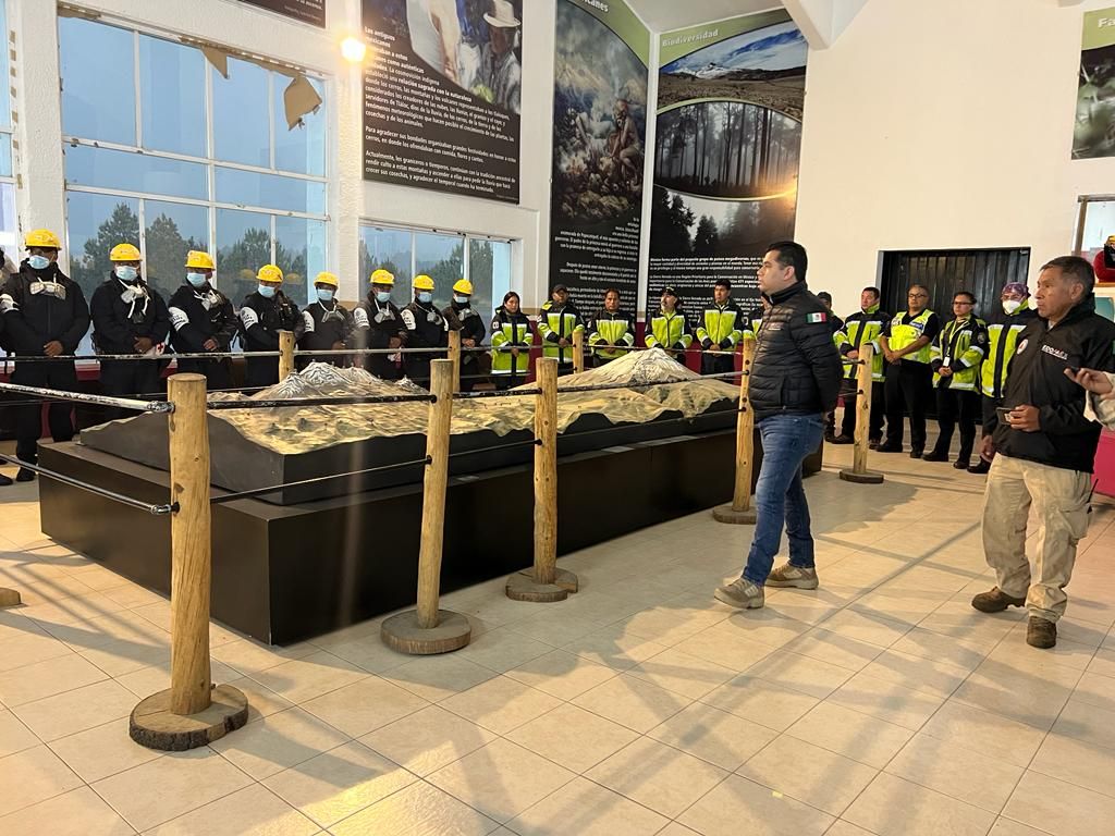 Continúan Acciones Preventivas en el Estado de México por Actividad del Volcán Popocatépetl