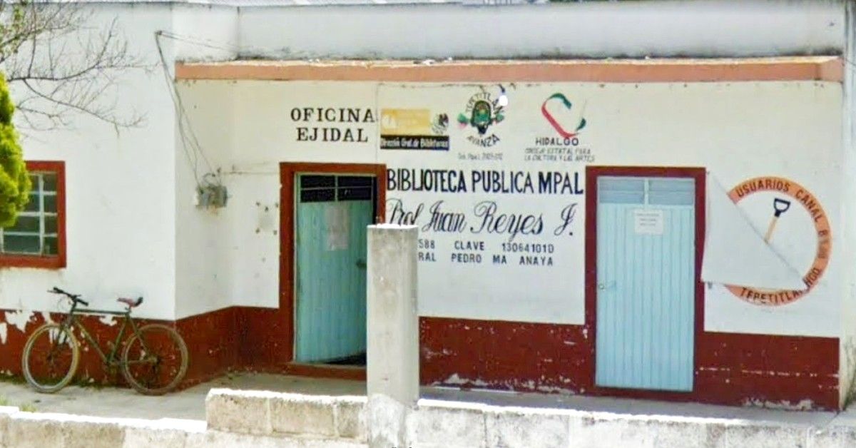 Sin edificio exclusivo la mitad de las bibliotecas públicas en Hidalgo 