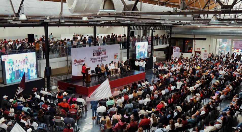 100 mil mexiquenses participan con Delfina Gómez en los foros 
‘Propuestas del Pueblo para el cambio’