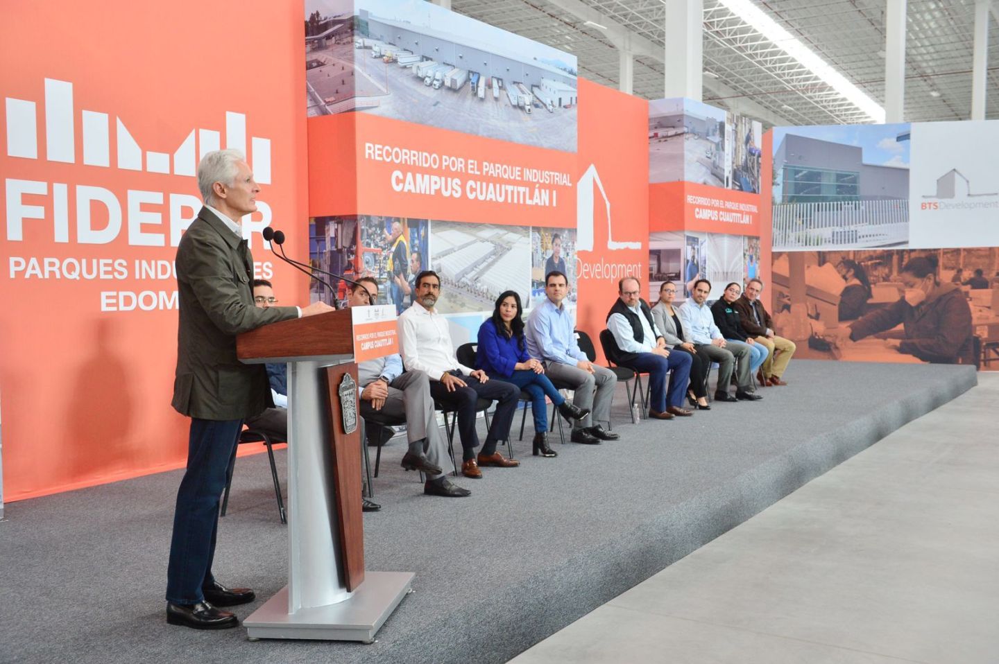 Recorre Gobernador del Edoméx el Parque Industrial Campus Cuautitlán I
