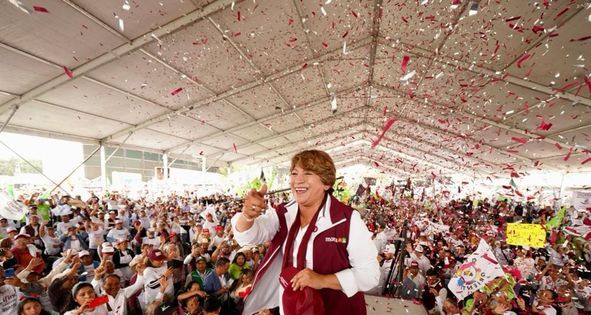 Delfina Gómez Realiza su tercer Cierre Regional ante 25 Mil Mexiquenses en Jilotepec