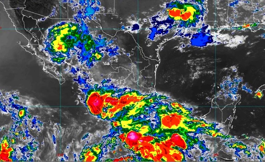 Pronóstico de lluvias y vientos fuertes en Coahuila, Nuevo León y Tamaulipas