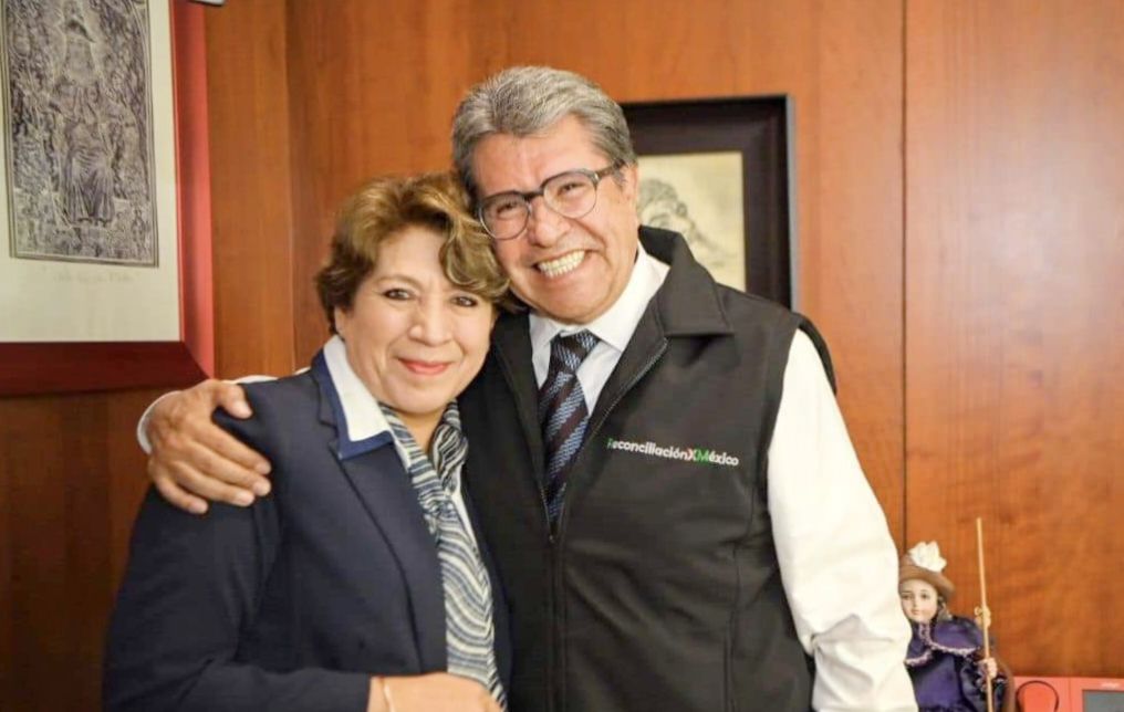 Celebra Ricardo Monreal triunfo de Delfina Gómez en el Estado de México