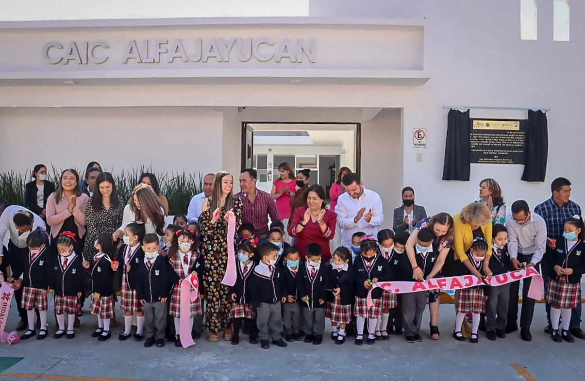 Inauguran nuevo CAIC en Alfajayucan