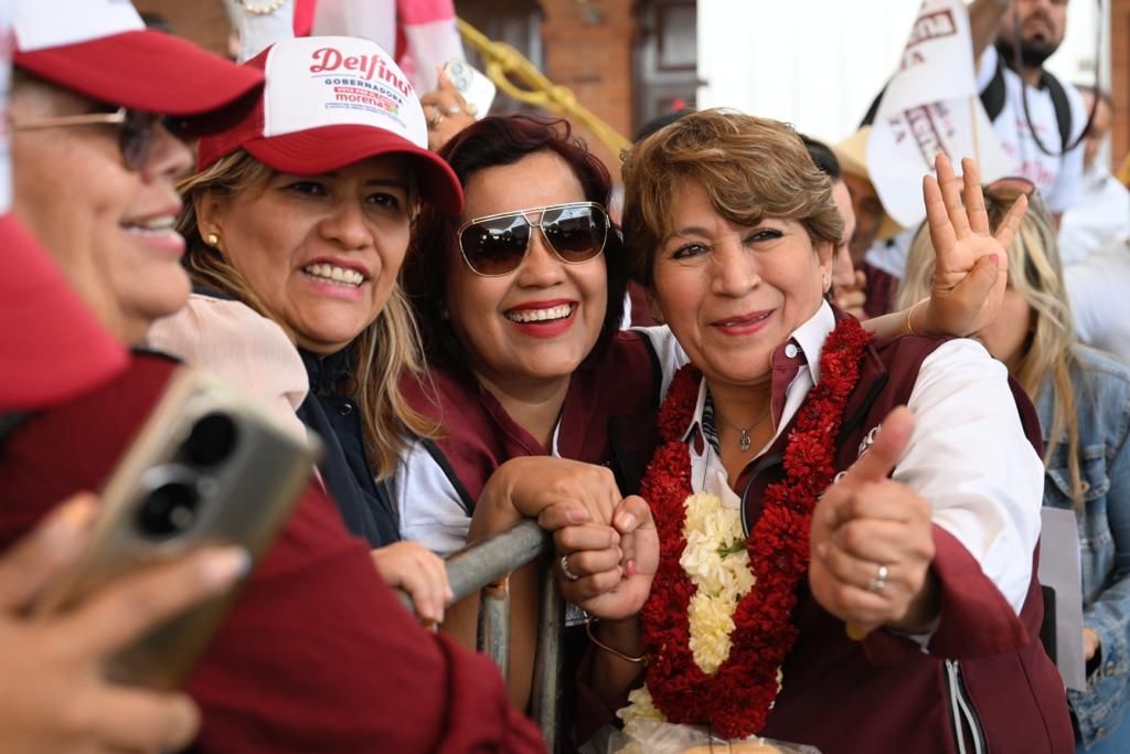 Con 3.3 millones de votos, Delfina Gómez será la gobernadora más votada del Estado de México