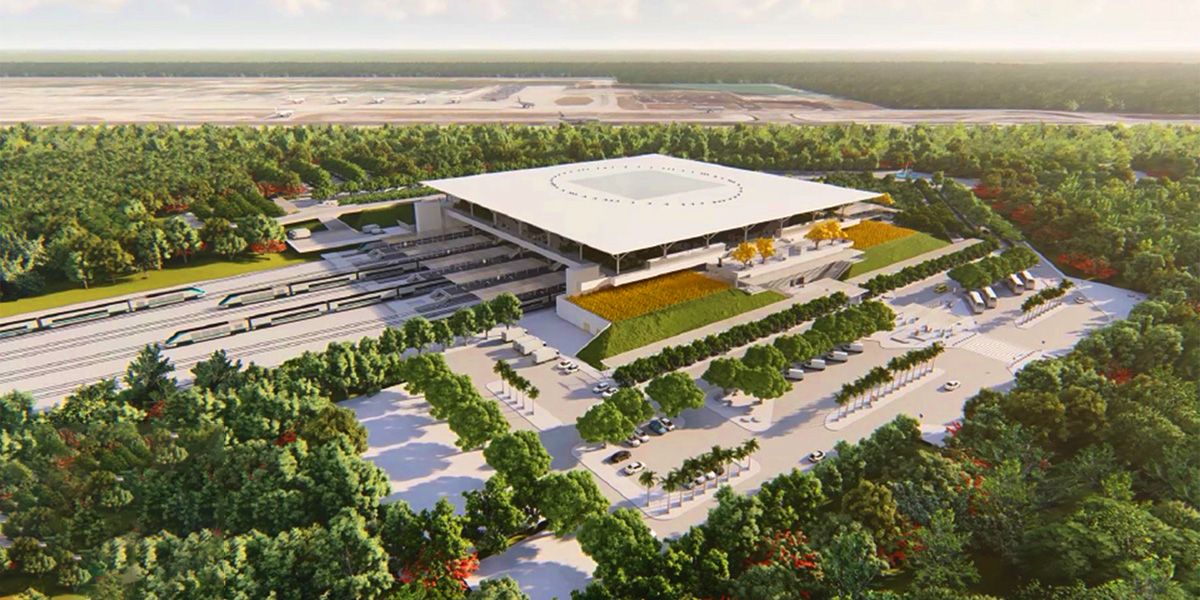 A días de iniciarse el proyecto que conectará aeropuerto de Cancún con el Tren Maya