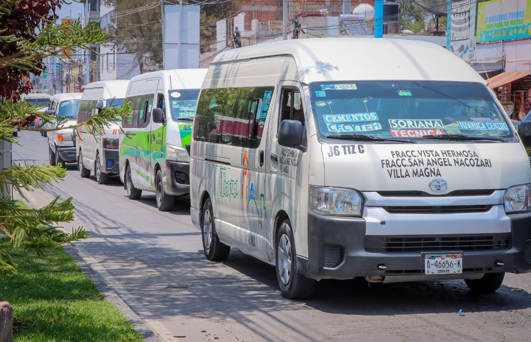 Se reanuda servicio de transporte público en Tizayuca