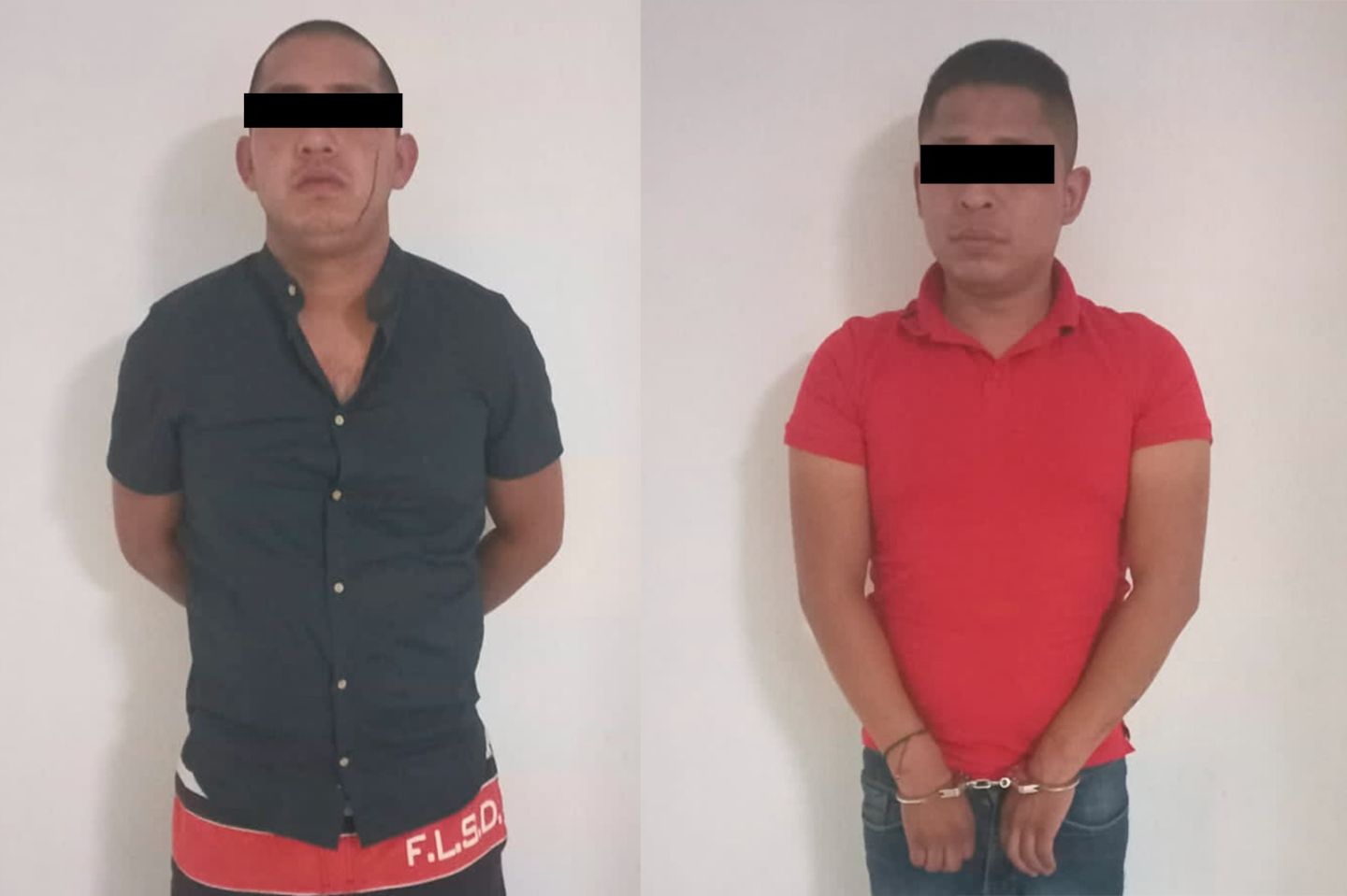 Policía de Ecatepec detiene a dos presuntos asaltantes con carteras, teléfonos y credenciales 
