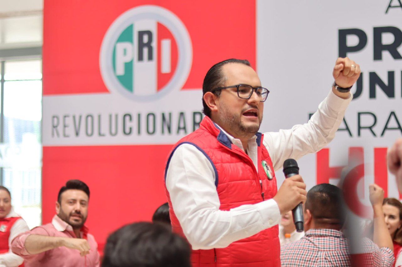 Anuncia Presidente del PRI Hidalgo Marco A. Mendoza "Ruta de la unidad"