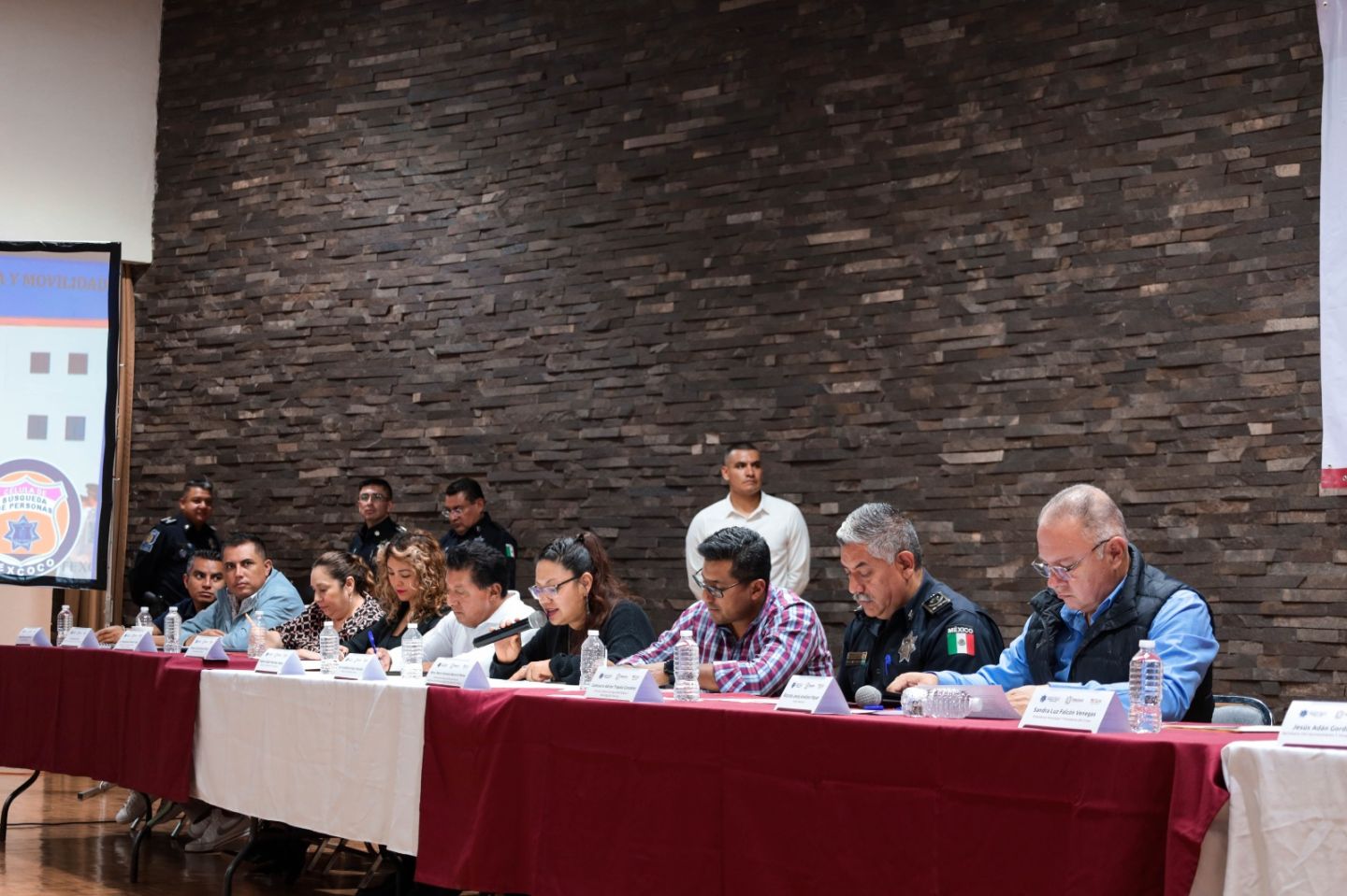 Realizan la Novena Sesión Ordinaria del Consejo Municipal de Seguridad Pública en Texcoco