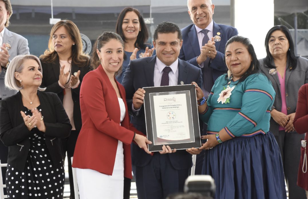 Congreso de Hidalgo recibe certificación en igualdad laboral y no discriminación