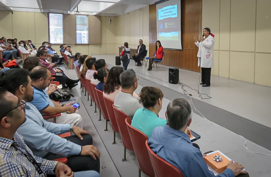 Desarrolla Salud de Hidalgo capacitación de enfermedades transmitidas por vectores 2023