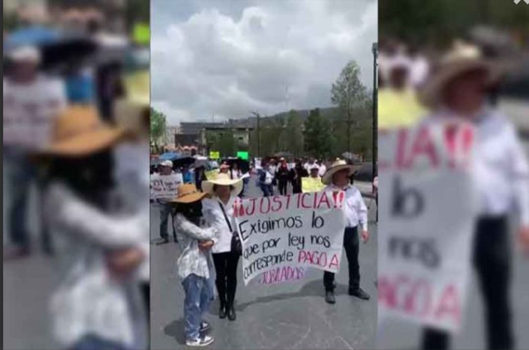 Precaución: Caos en centro de #Toluca por manifestación