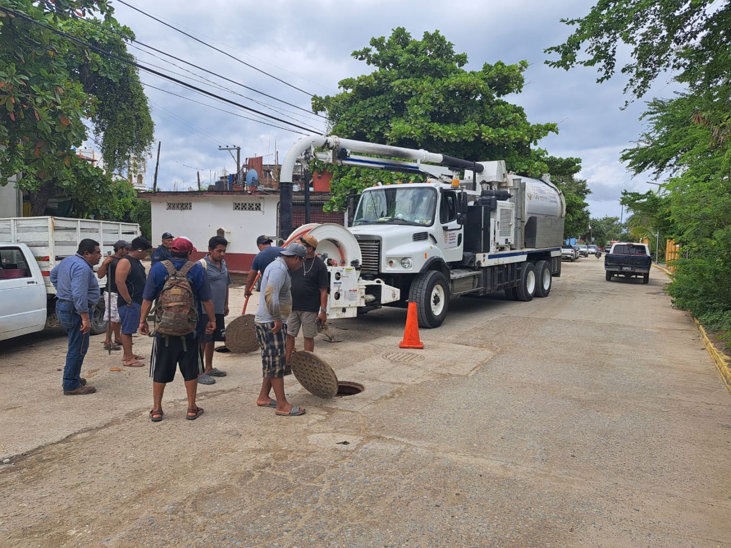 Inicia CAPASEG, construcción del sistema de agua de El Papayo, en el municipio de Coyuca de Benítez