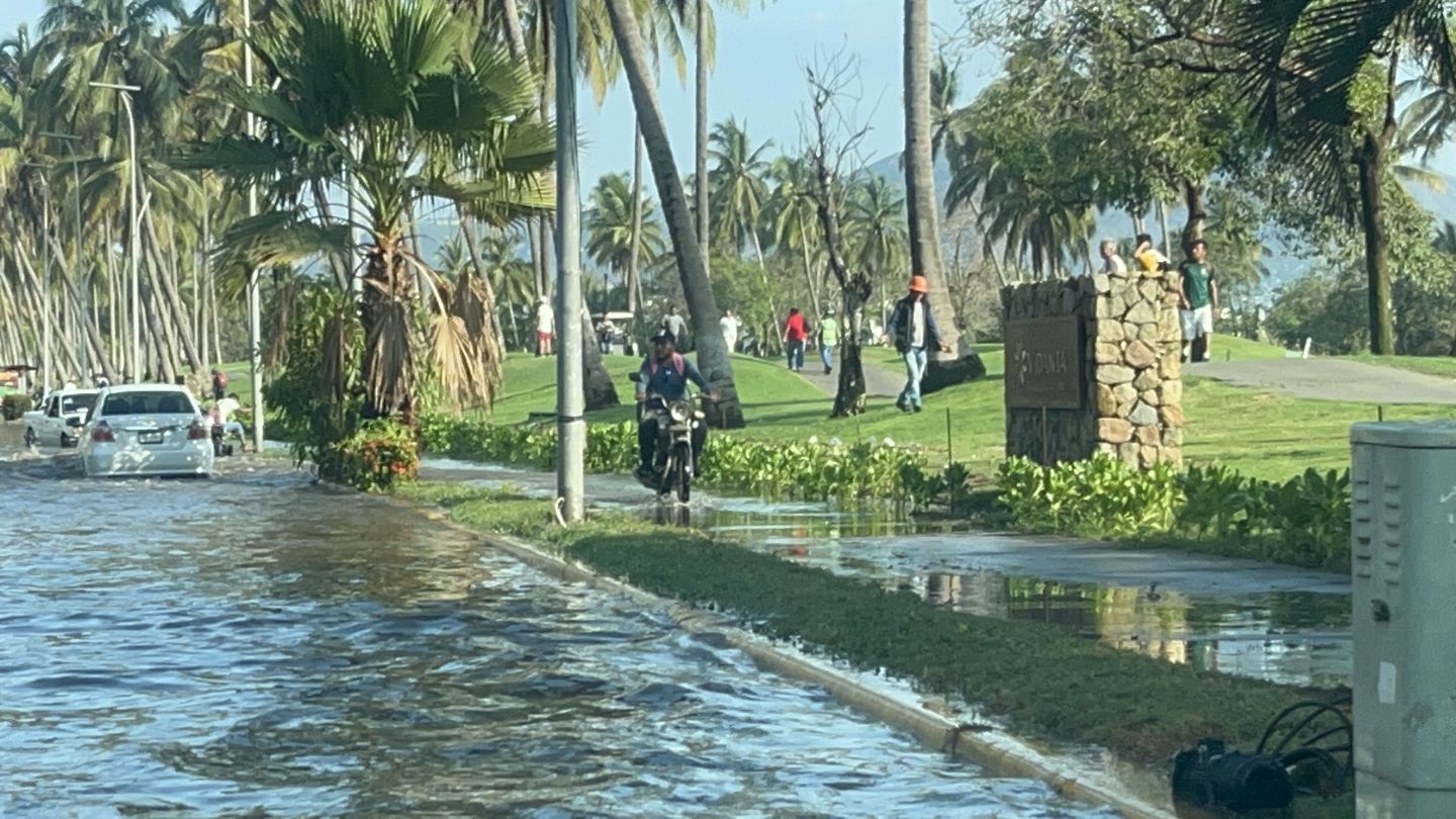 Informa Abelina López pronóstico de lluvias para Acapulco; piden tomar precauciones 