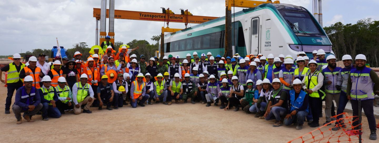 Alstom entrega el primer tren del proyecto ferroviario Tren Maya 