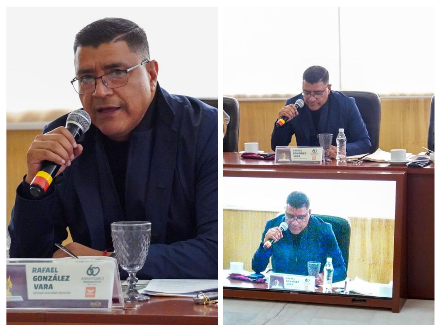  Regidor de Nezahualcoyot anuncia en plena sesión de cabildo su separación de Movimiento Ciudadano por no coincidir con las acciones tomadas por las diligencias de dicho partido 