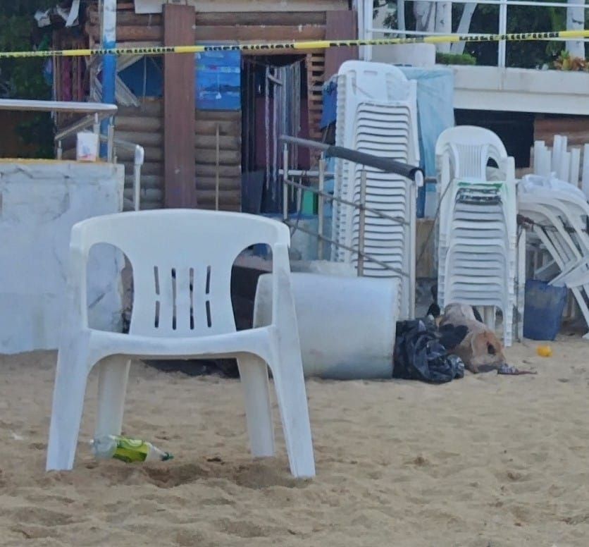 Hallan restos humanos en playa de Acapulco