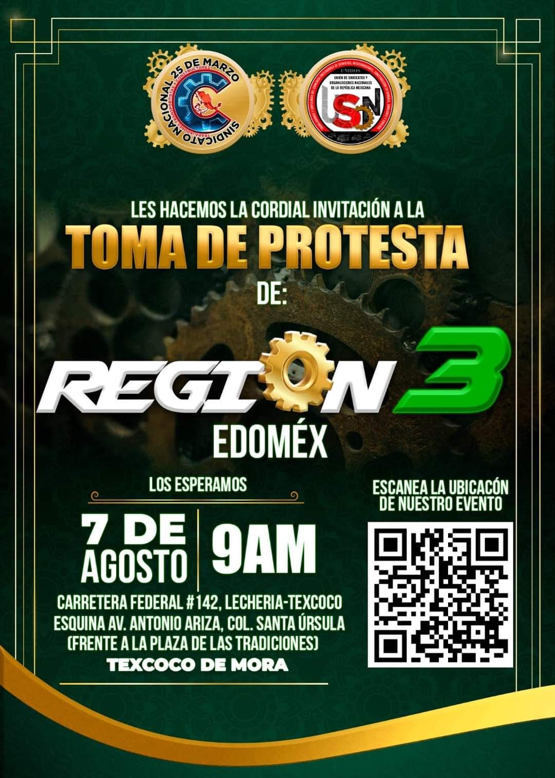 Transportistas Región 3 edomex Tomarán protesta este 7 de Agosto en Texcoco.