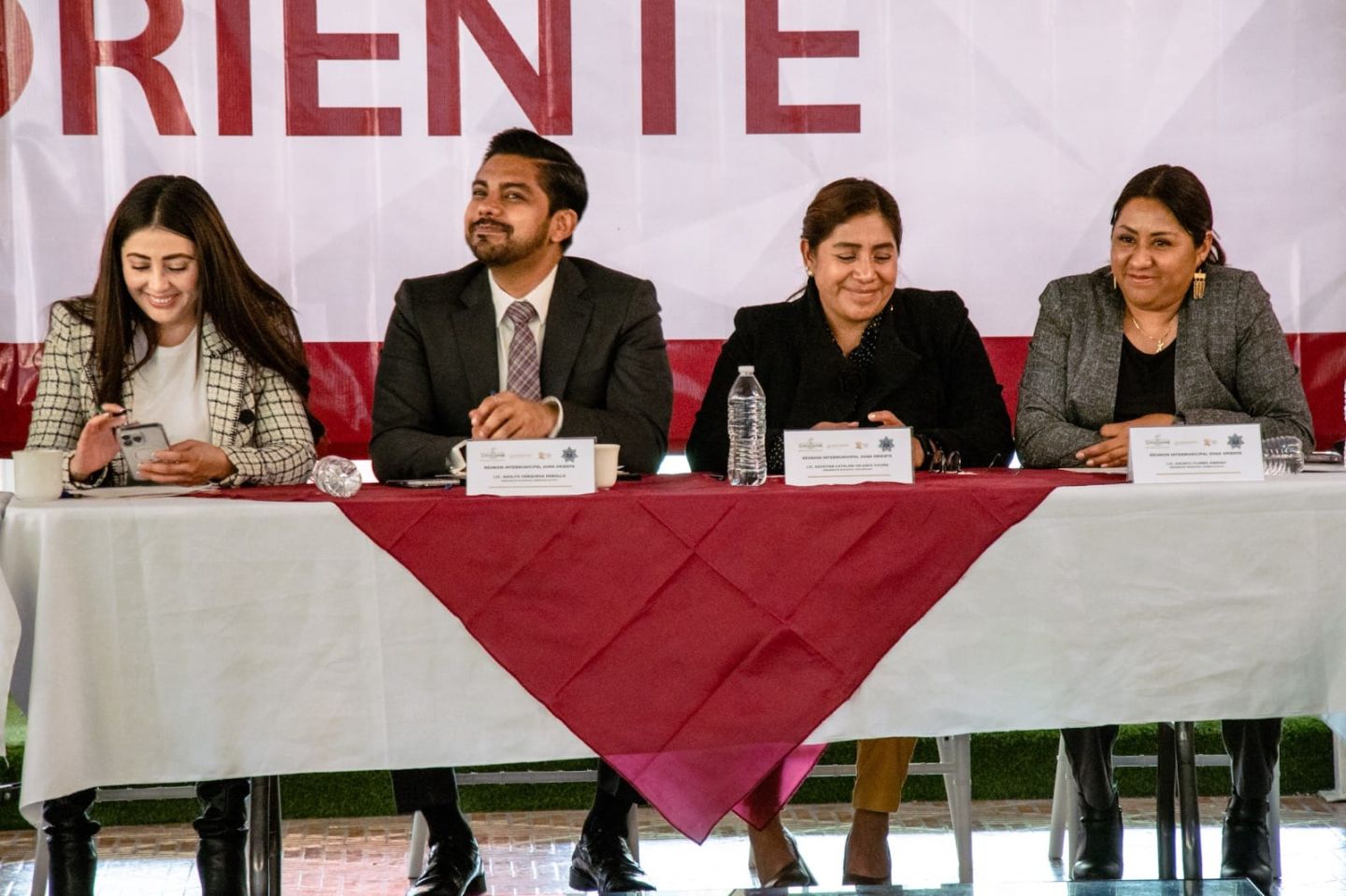 Disminuyen Indices Delictivos en Chimalhuacán,
Informan en Reunión Intermunicipal Zona Oriente.