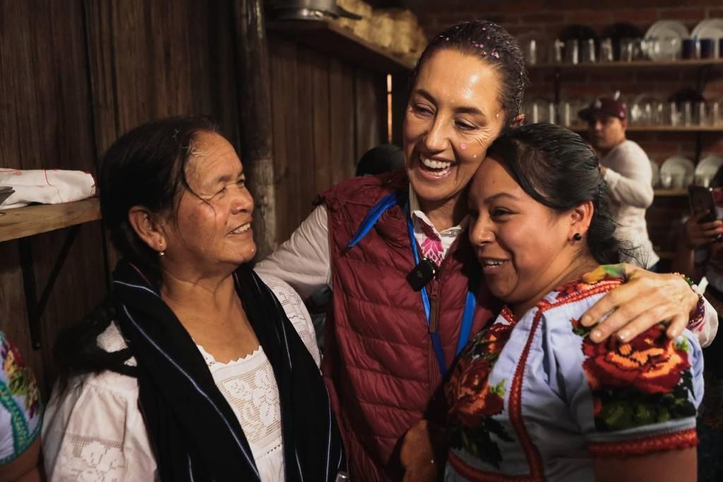 Comunidad purépecha nombra "Nana Claudia" a Sheinbaum en Michoacán