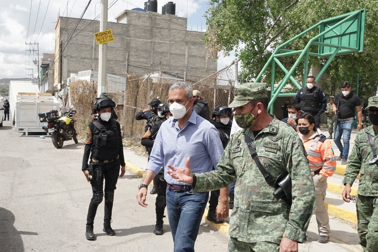 Van 300 miilitares Ecatepec para combatir delitos de alto impacto