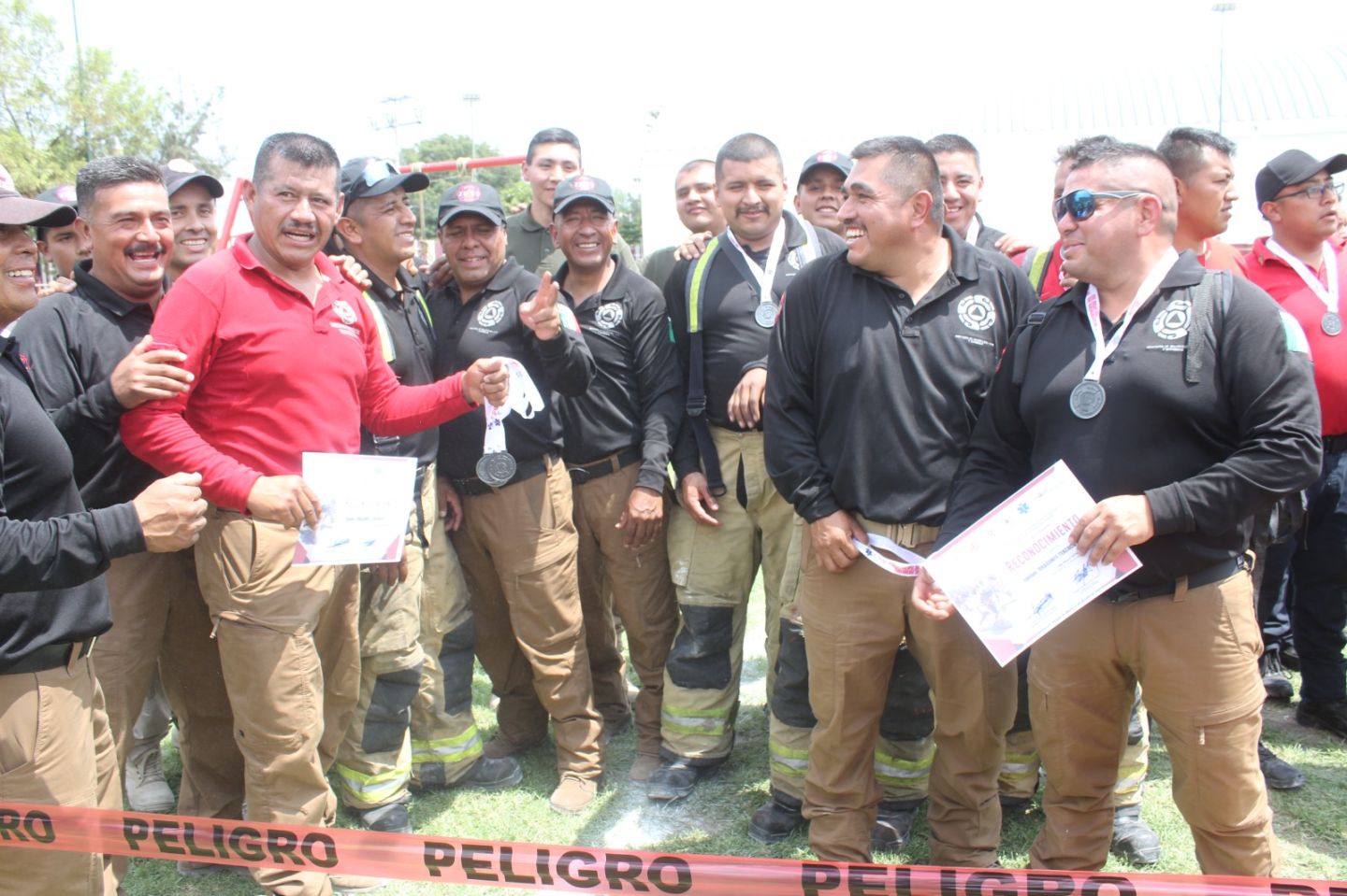 Bomberos de ocho municipios y de Tlaxcala participaron en la Segunda Convivencia Intermunicipal de la Zona Nor-oriente del Estado de México
