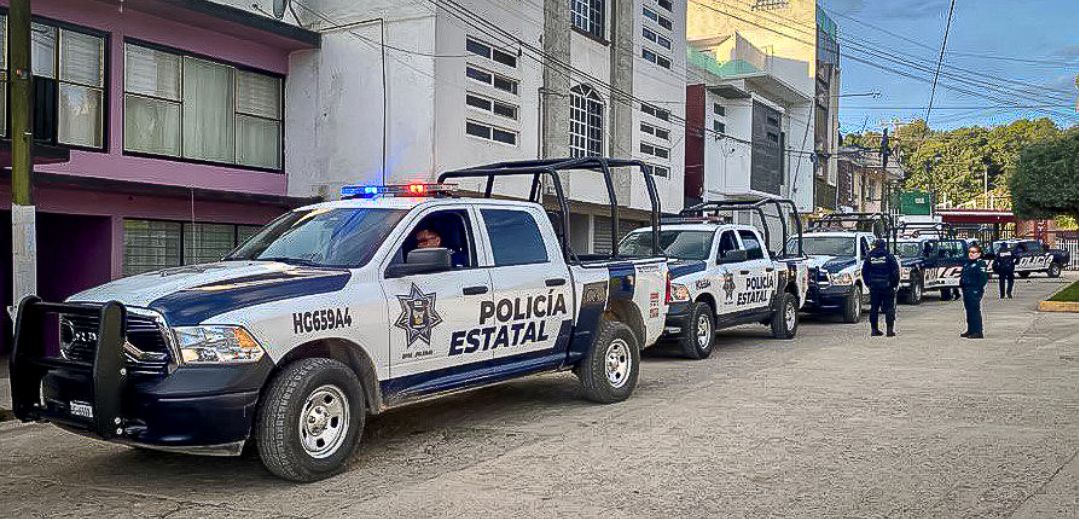 SSPH mantiene operativos de vigilancia 
para garantizar la paz en Zacualtipán de Ángeles
